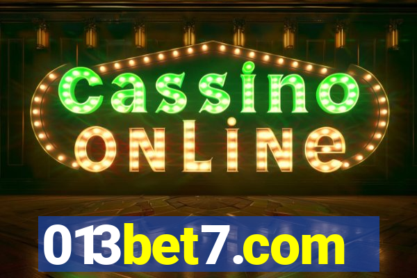 013bet7.com