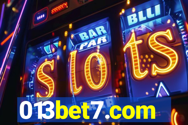 013bet7.com