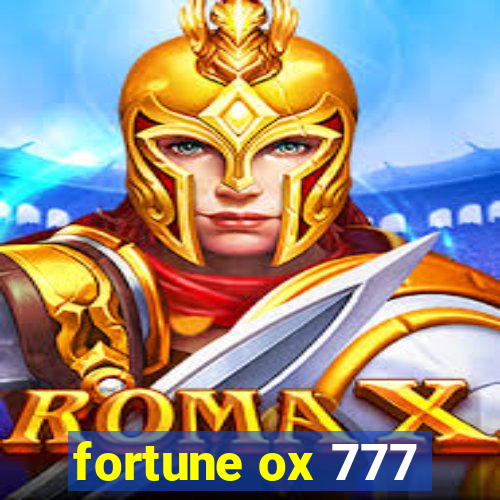 fortune ox 777