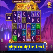 chatroulette text