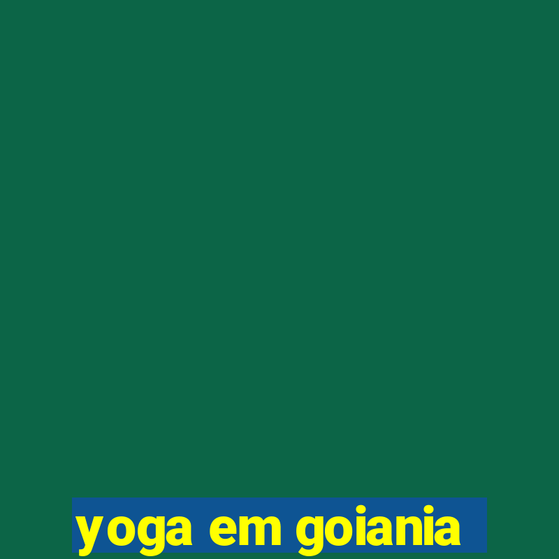 yoga em goiania