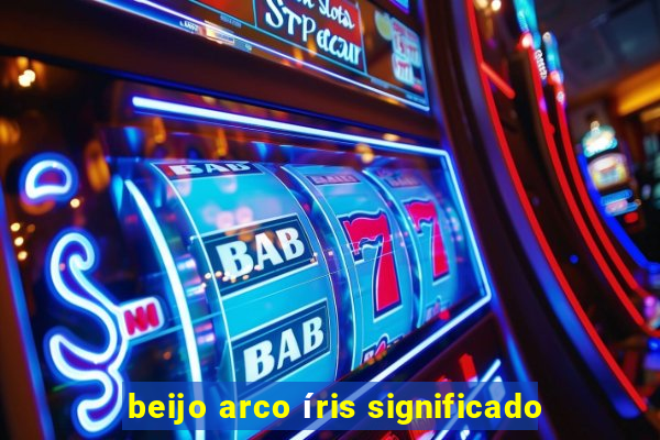 beijo arco íris significado