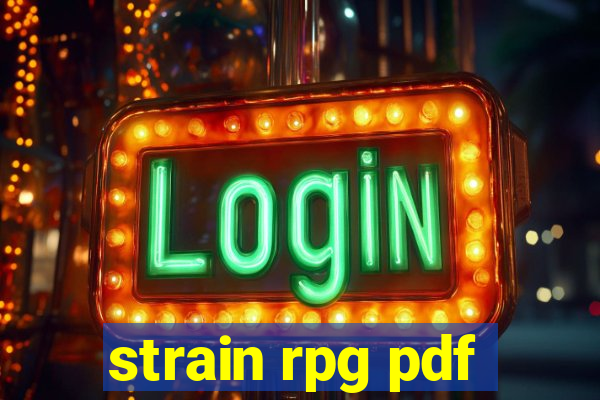 strain rpg pdf