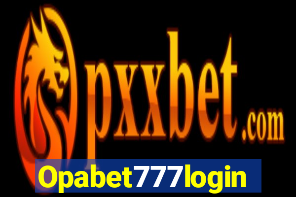 Opabet777login