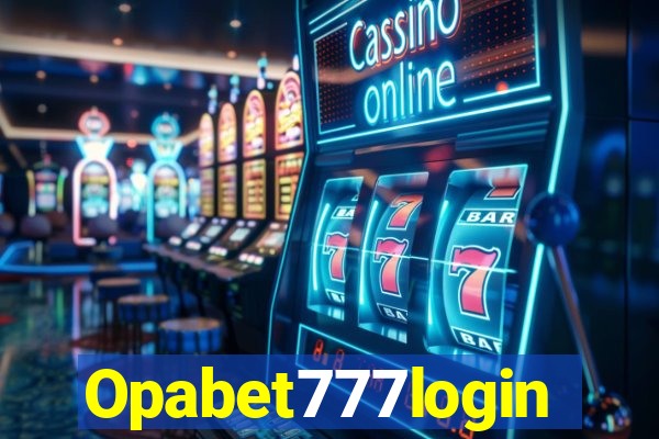 Opabet777login