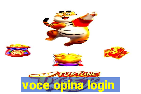 voce opina login