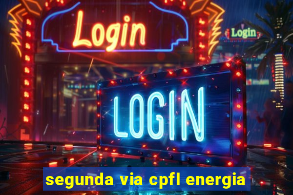 segunda via cpfl energia