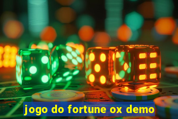 jogo do fortune ox demo