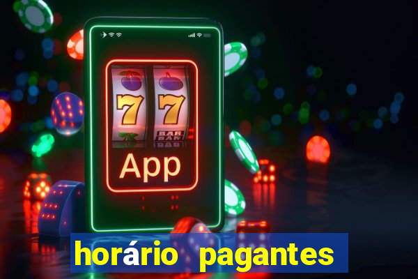 horário pagantes do fortune tiger