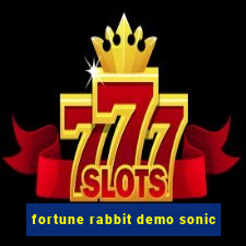 fortune rabbit demo sonic