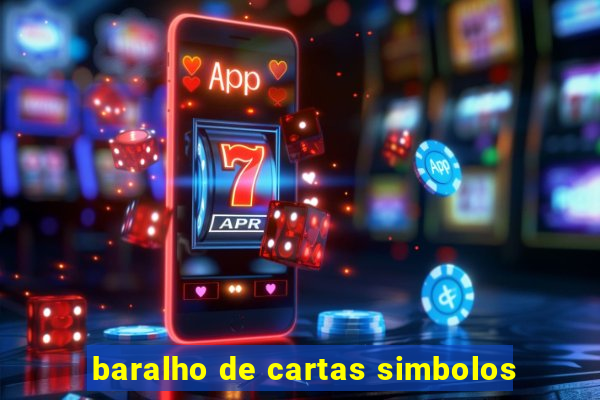 baralho de cartas simbolos