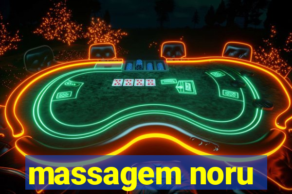 massagem noru