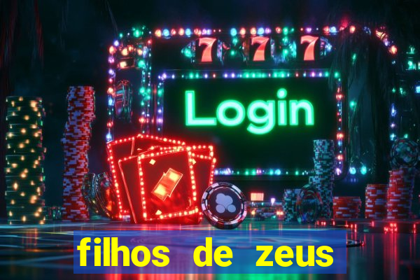 filhos de zeus mitologia grega
