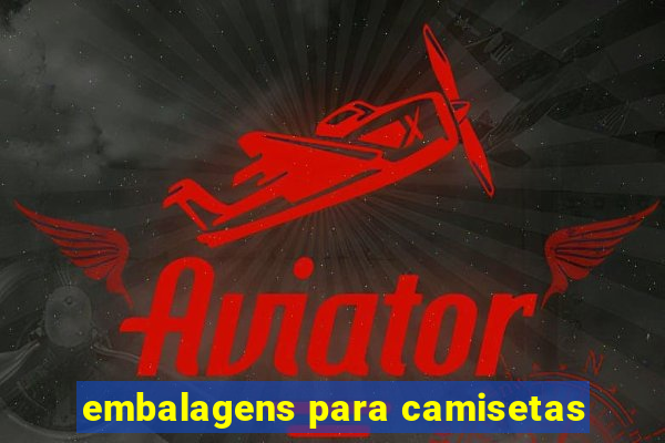 embalagens para camisetas