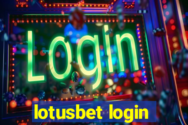lotusbet login