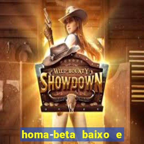 homa-beta baixo e glicose normal