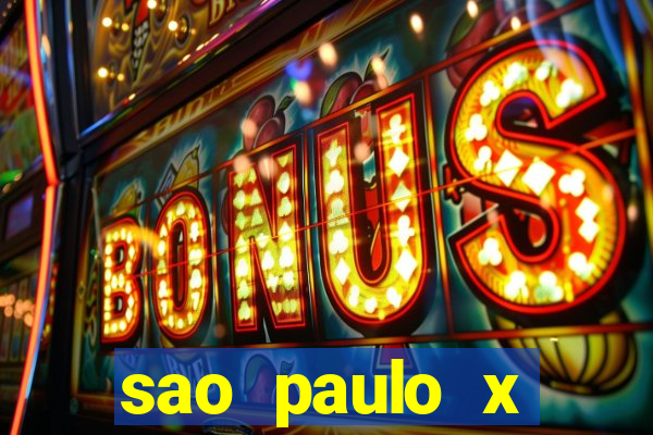 sao paulo x palmeiras palpite