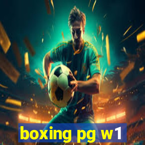 boxing pg w1