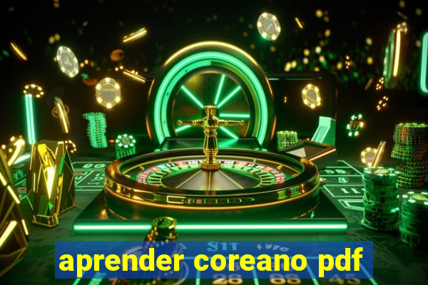 aprender coreano pdf