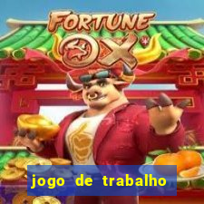 jogo de trabalho no escritório