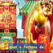 qual a fortuna de raiam santos