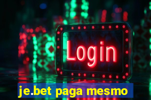 je.bet paga mesmo