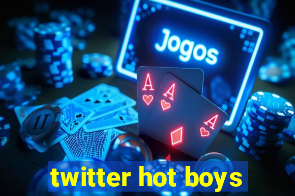 twitter hot boys