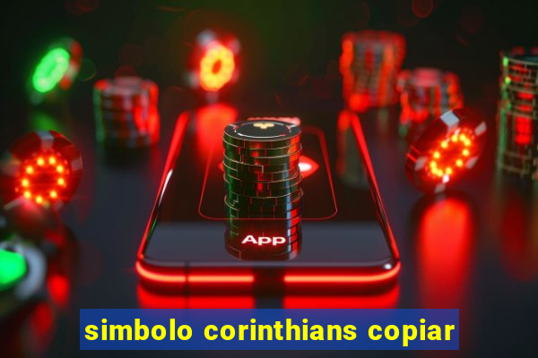 simbolo corinthians copiar