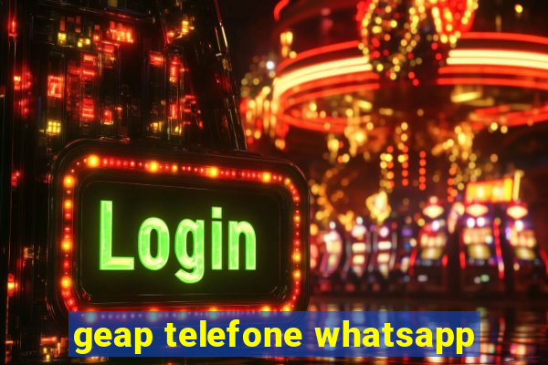 geap telefone whatsapp