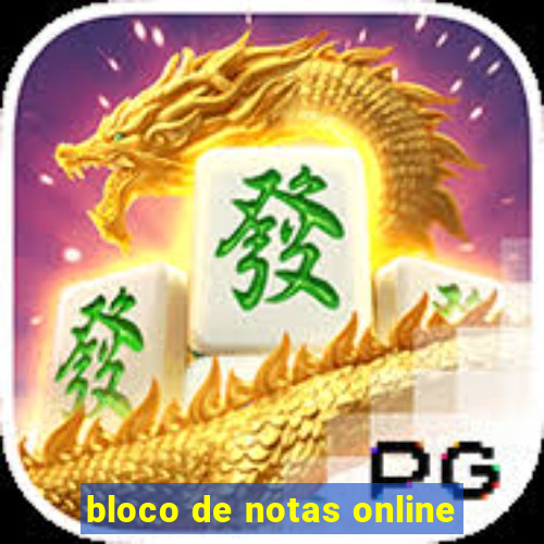 bloco de notas online