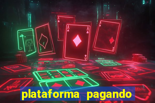 plataforma pagando 30 reais no cadastro