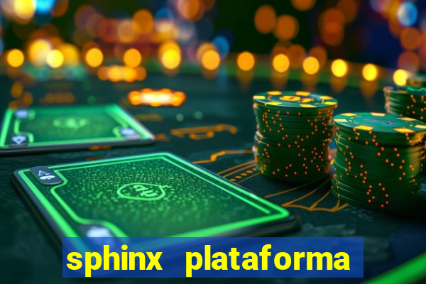 sphinx plataforma de jogos
