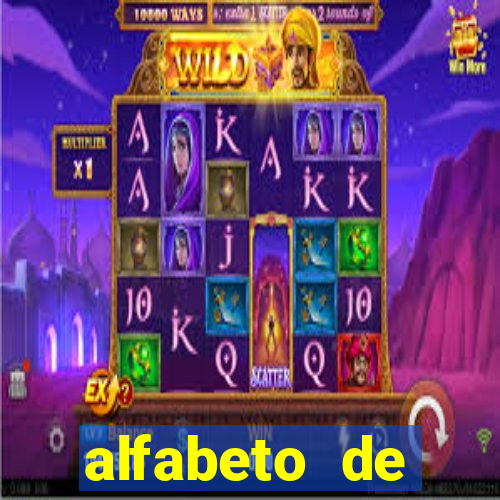 alfabeto de caligrafia bonita