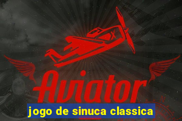 jogo de sinuca classica