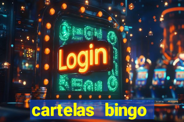 cartelas bingo bingo de palavras para imprimir