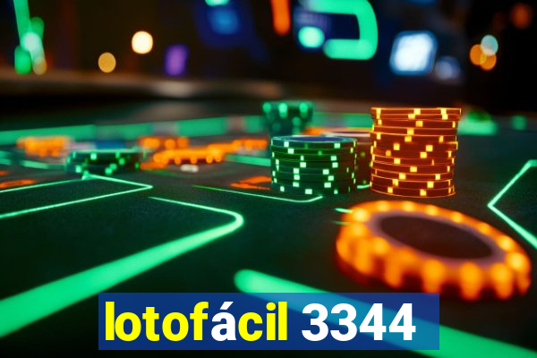 lotofácil 3344